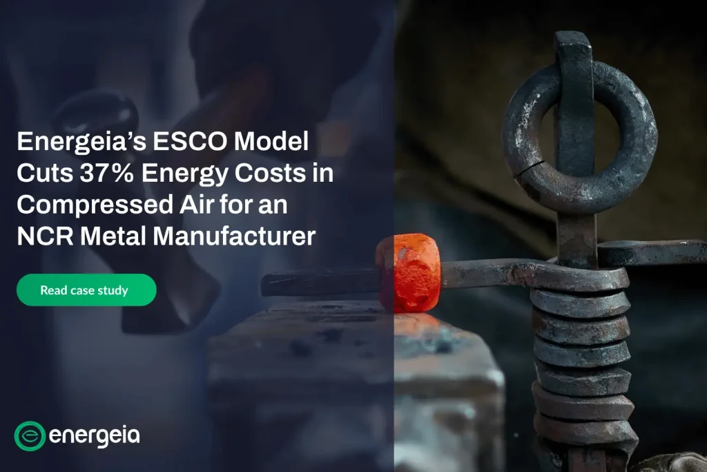 ESCO Model Cuts Compressed Air Energy Costs for NCR Metal Manufacturer